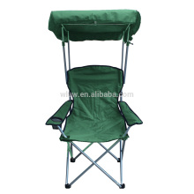 Adjustable beach chair sun shade